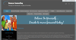 Desktop Screenshot of owassocounseling.com